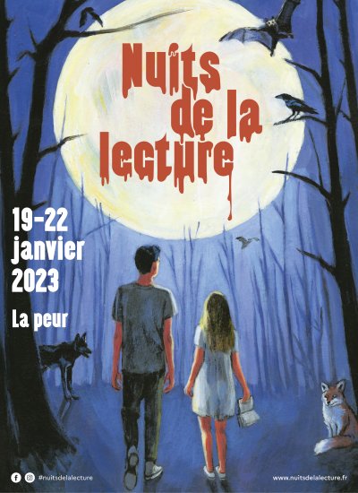Affiche nuit de la lecture