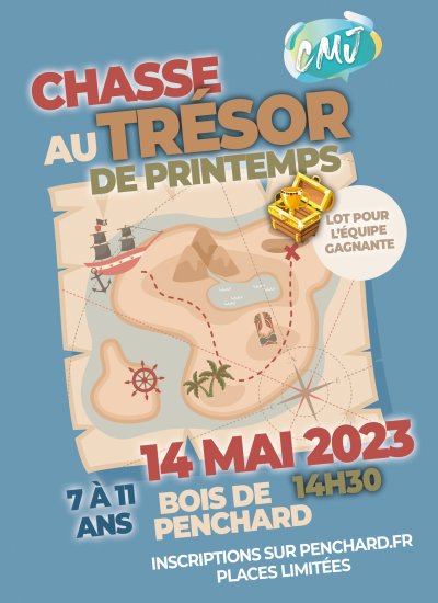 chasse au trésor du CMJ le 14 mai 2023