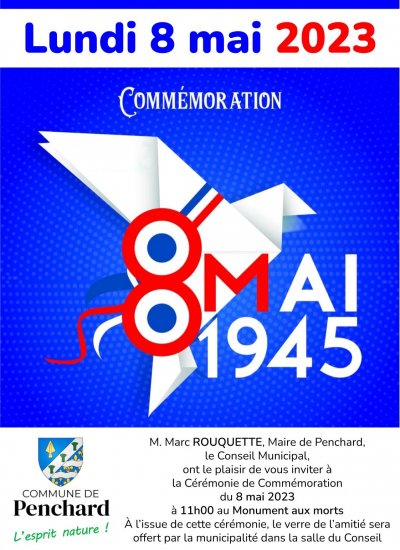 commémoration 8 mai 2023