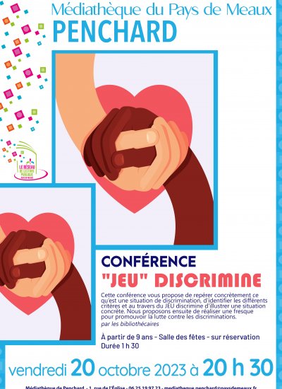 affiche jeu discrimine