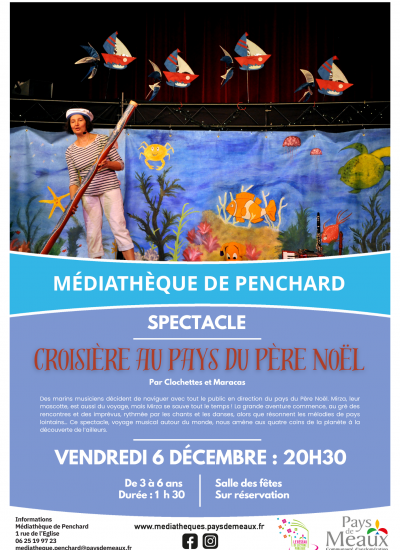 Spectacle croisière du pays du père noël