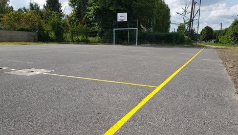 Réhabilitation du terrain de sport