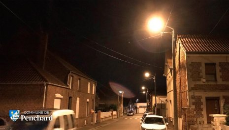 Extinction des éclairages la nuit à Penchard