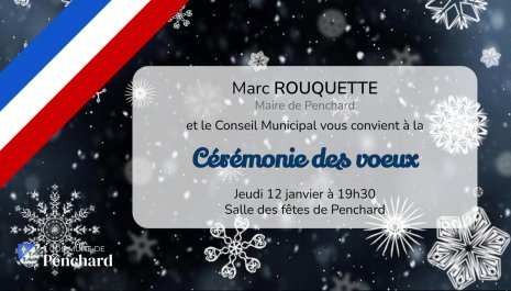 Cérémonie des vœux du Maire 2023