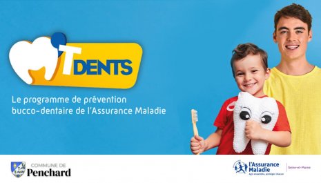 M'T DENTS : Des rendez-vous offerts chez le dentiste, tous les 3 ans, de 3 à 24 ans