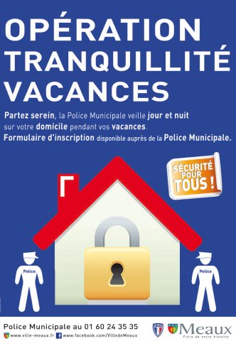 Opération tranquillité vacances